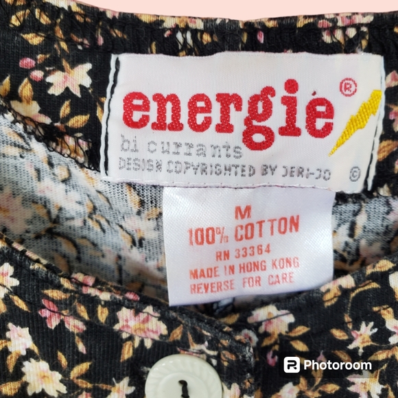 SOLD Vintage 90s y2k ditsy floral print flared romper jumpsuit - Picture 5 of 13